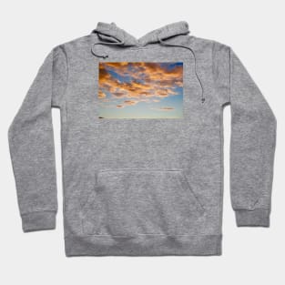 Pink clouds / Swiss Artwork Photography Hoodie